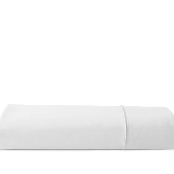 - Donna Karan Silk Indulgence Cotton/Silk Flat Sheet, king. Color: Platinum - Picture 1 of 5